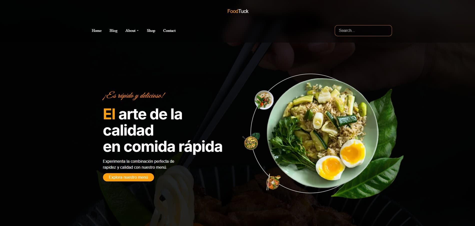 Menu Template