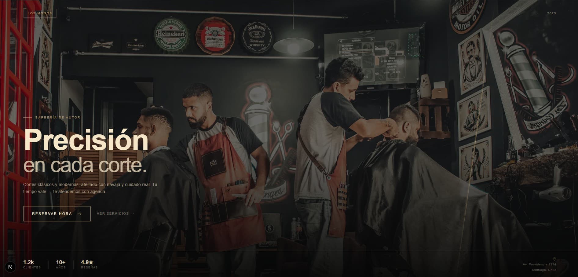 Gestión de Barberías